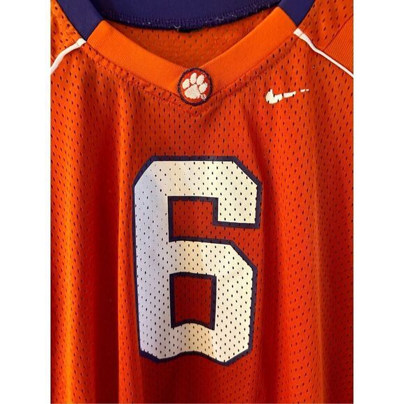 Clemson team Nike Jersey #6 youth large Orange - Picture 3 of 8